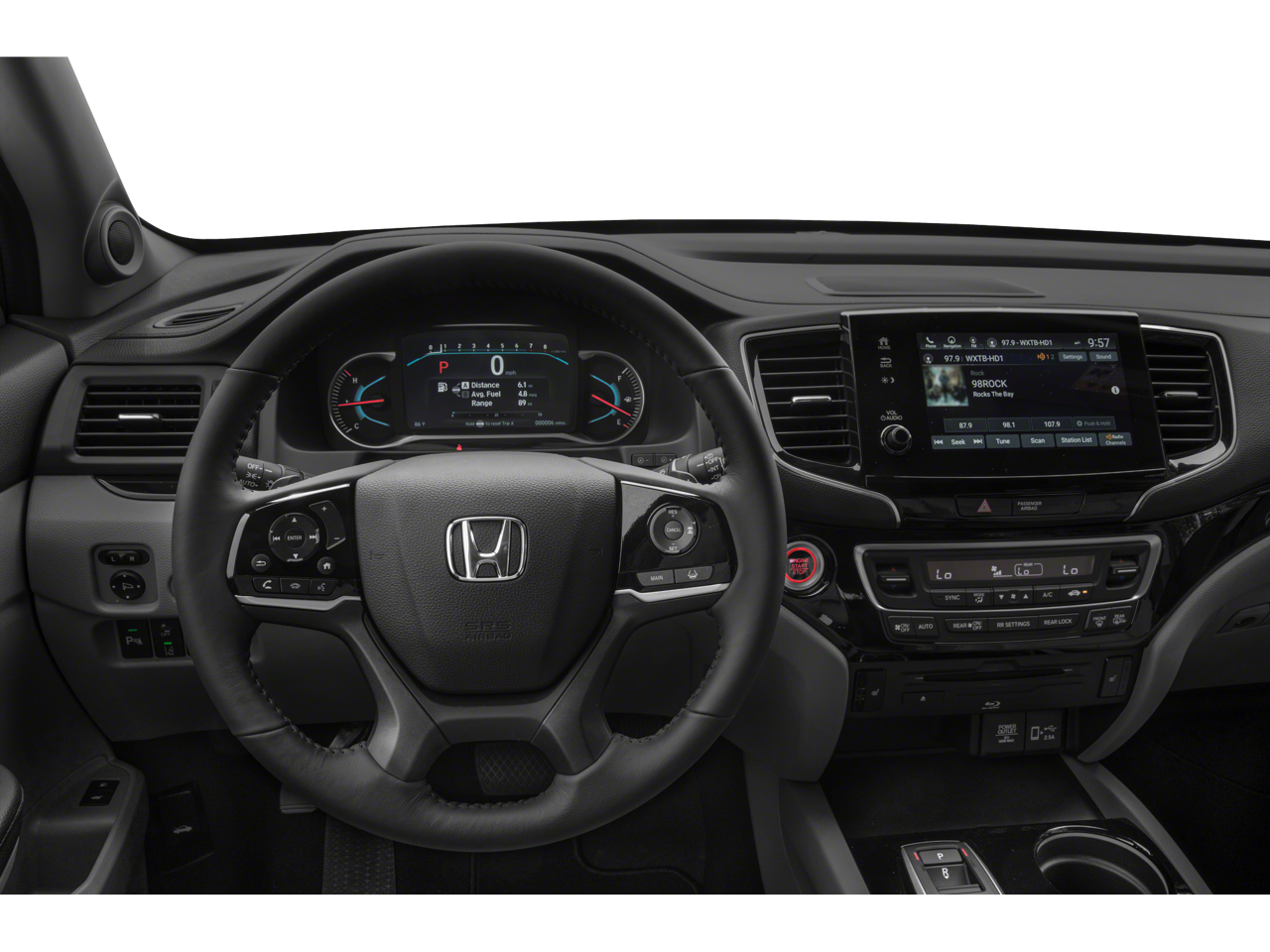 2019 Honda Pilot Touring w/Rear Captain's Chairs