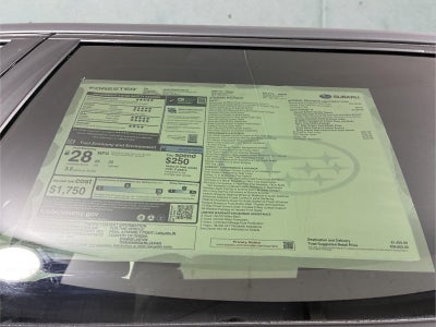 2026 Subaru FORESTER Sport Onyx Edition