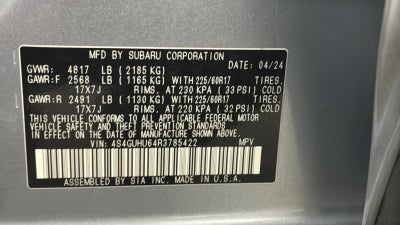 2024 Subaru Crosstrek Wilderness