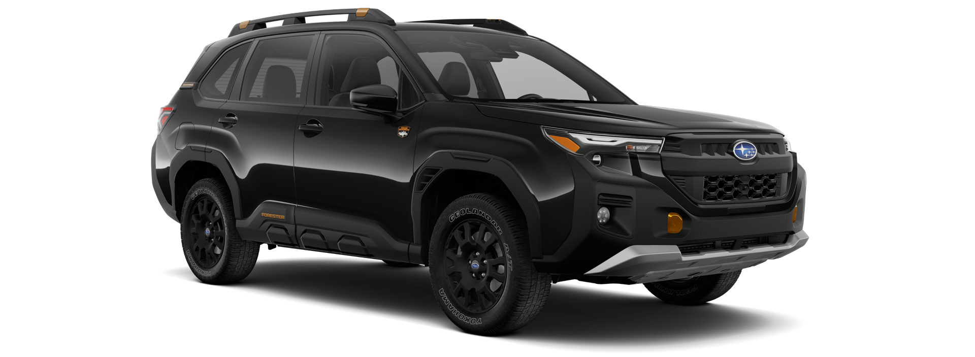 2026 Subaru Forester Wilderness Shown in Crystal Black Silica