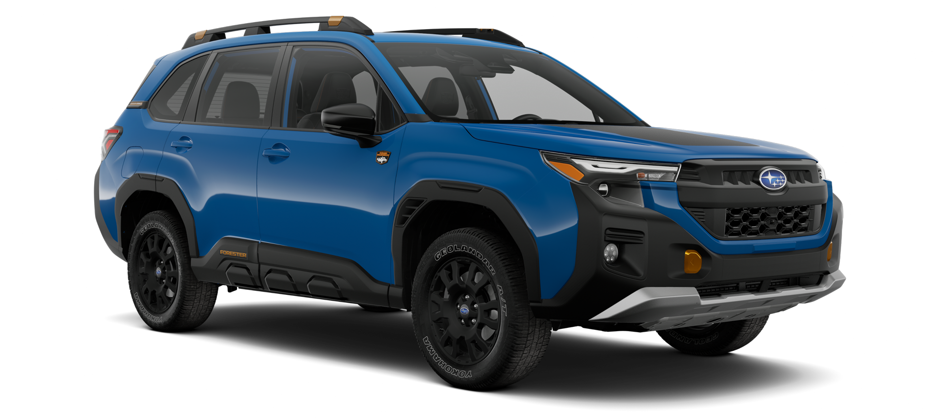 2026 Subaru Forester Wilderness Shown in Geyser Blue