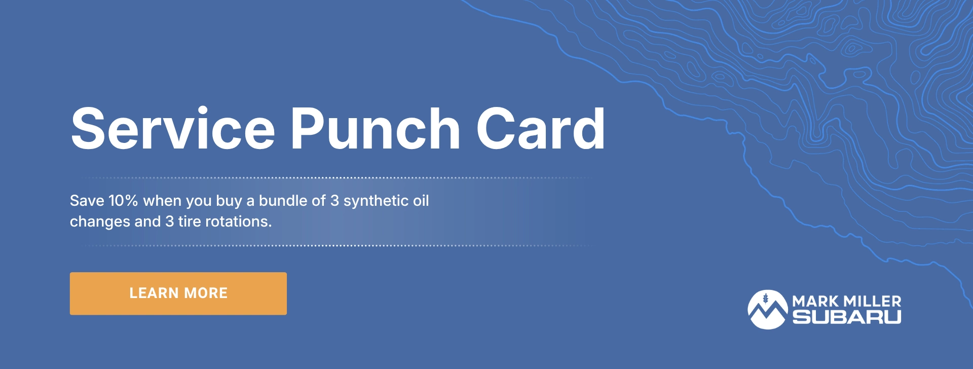 Service Punch Card at Mark Miller Subaru South Towne in Sandy UT