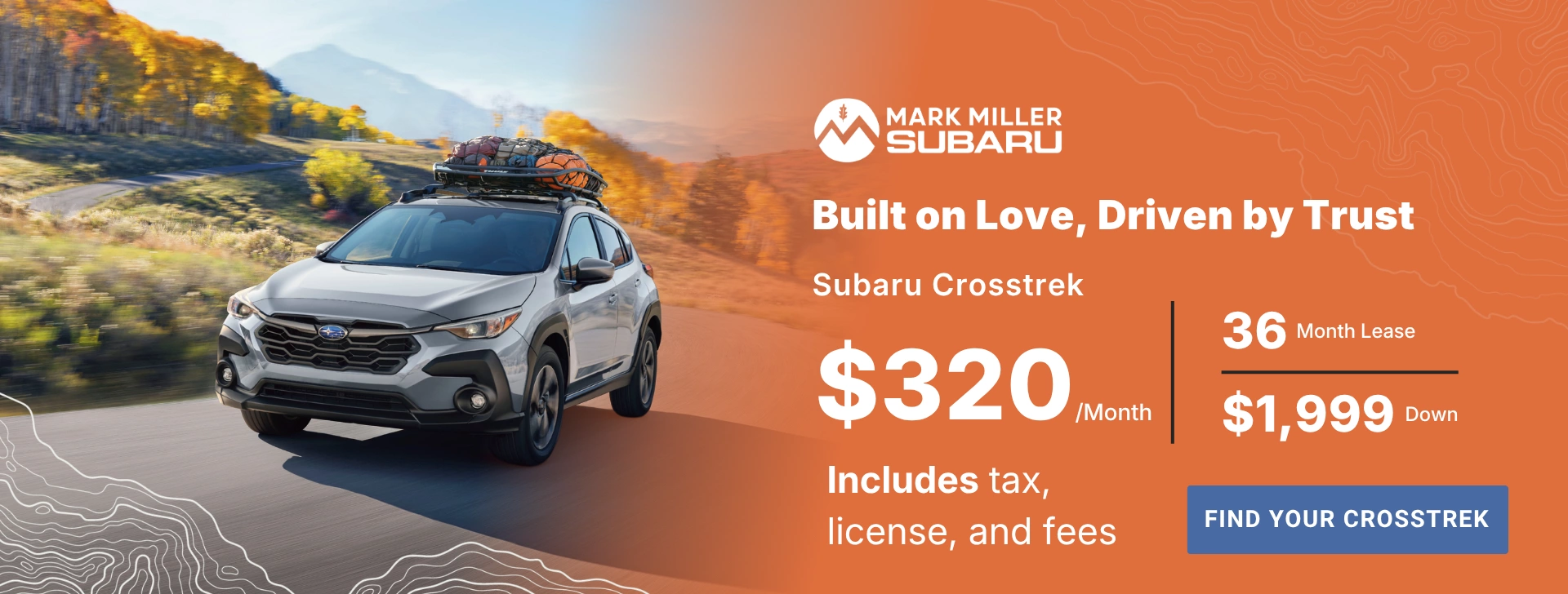 Subaru Crosstrek at Mark Miller Subaru South Towne in Sandy UT