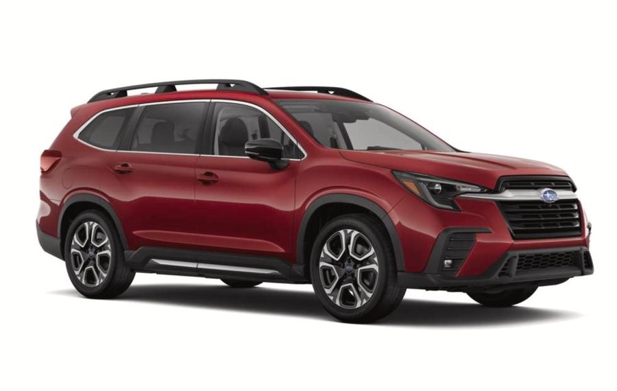 2026 Subaru Ascent in Crimson Red Pearl