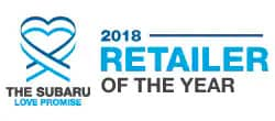 2018 Retailer of the year logo