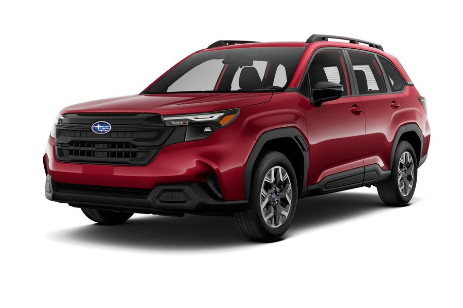 2026 Subaru Forester in Crimson Red Pearl